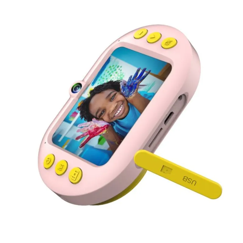 Agfaphoto AGFA REALIKIDS CAM Waterproof Pink - Appareil Photo Étanche pour Enfants