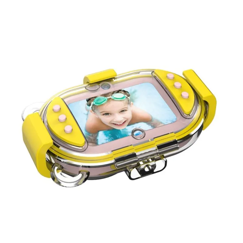 Agfaphoto AGFA REALIKIDS CAM Waterproof Pink - Appareil Photo Étanche pour Enfants