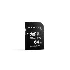 Angelbird SD Card AV PRO UHS-II 64Go V90 - Capturez vos moments créatifs avec fiabilité et performance