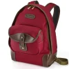 BILLINGHAM 35 RUCKSACK Burgundy Canvas Choco