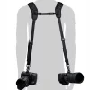 BLACKRAPID line II Harnais Double - Confort et Sécurité pour 2 Caméras