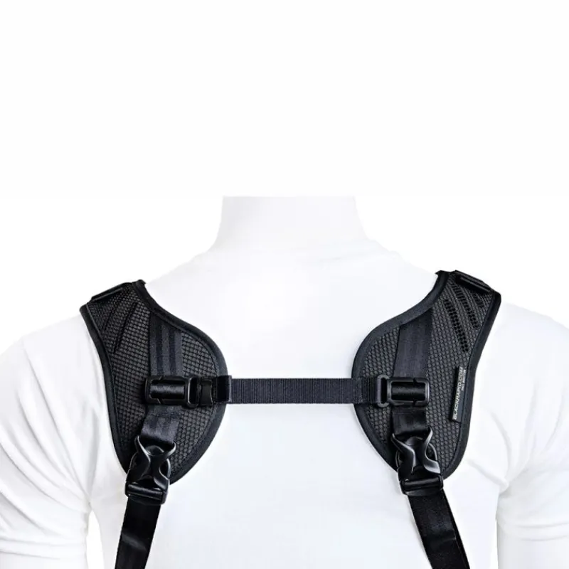 BLACKRAPID line II Harnais Double - Confort et Sécurité pour 2 Caméras