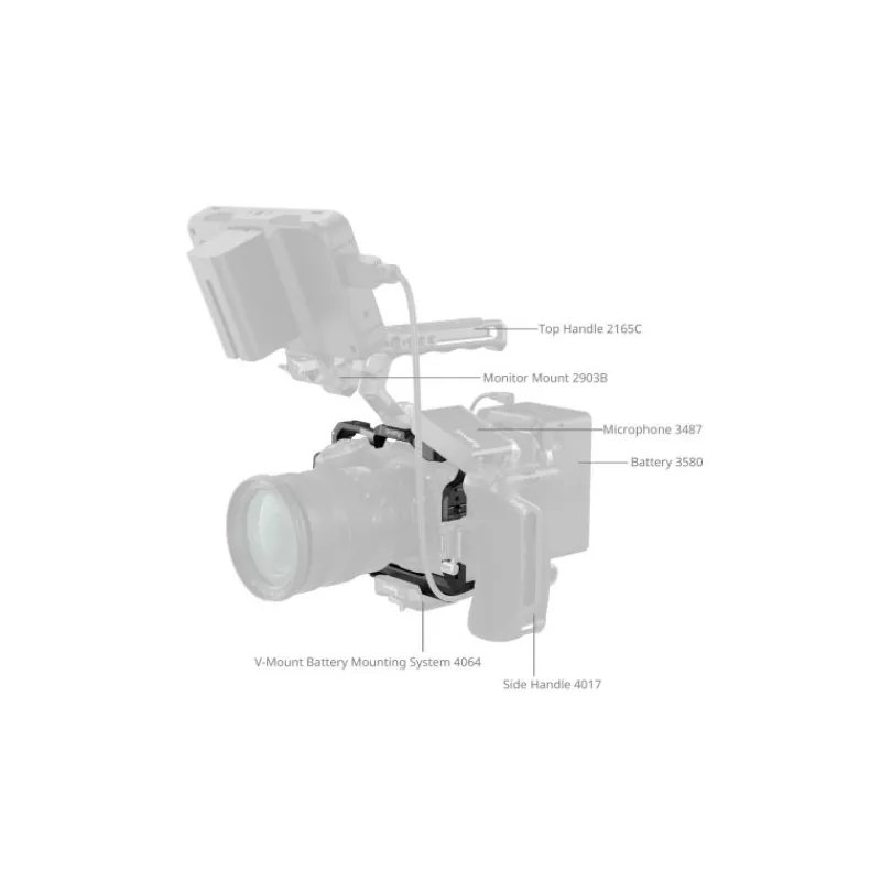 Smallrig Cage 4519 pour Nikon Z 6III - Protection et Stabilité Optimales
