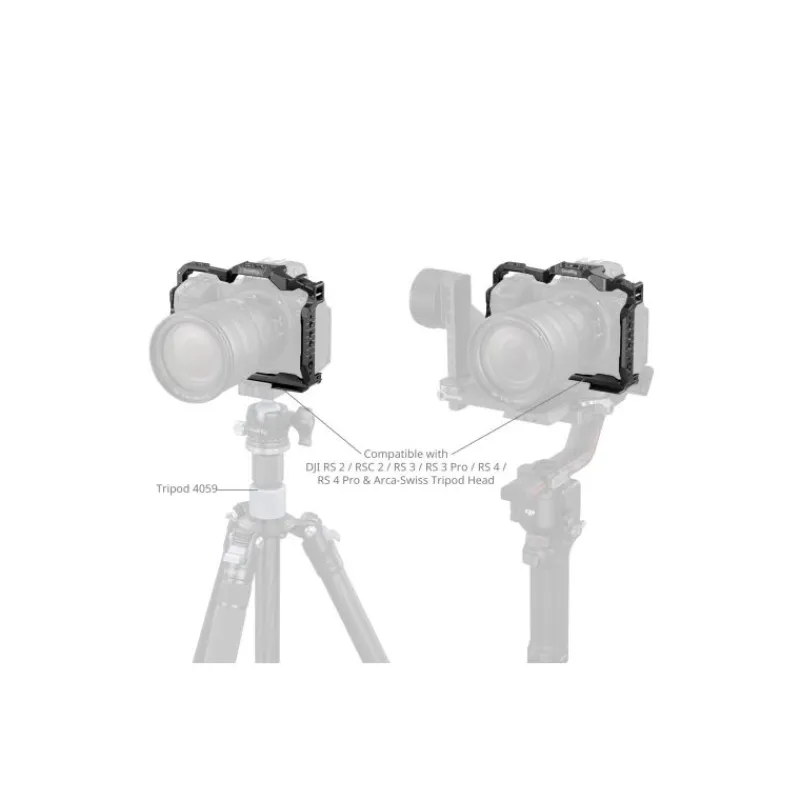 Smallrig Cage 4519 pour Nikon Z 6III - Protection et Stabilité Optimales