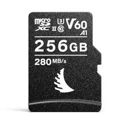 Angelbird Carte microSD UHS-II 256 Go V60 - Haute Performance pour Drones et Caméras