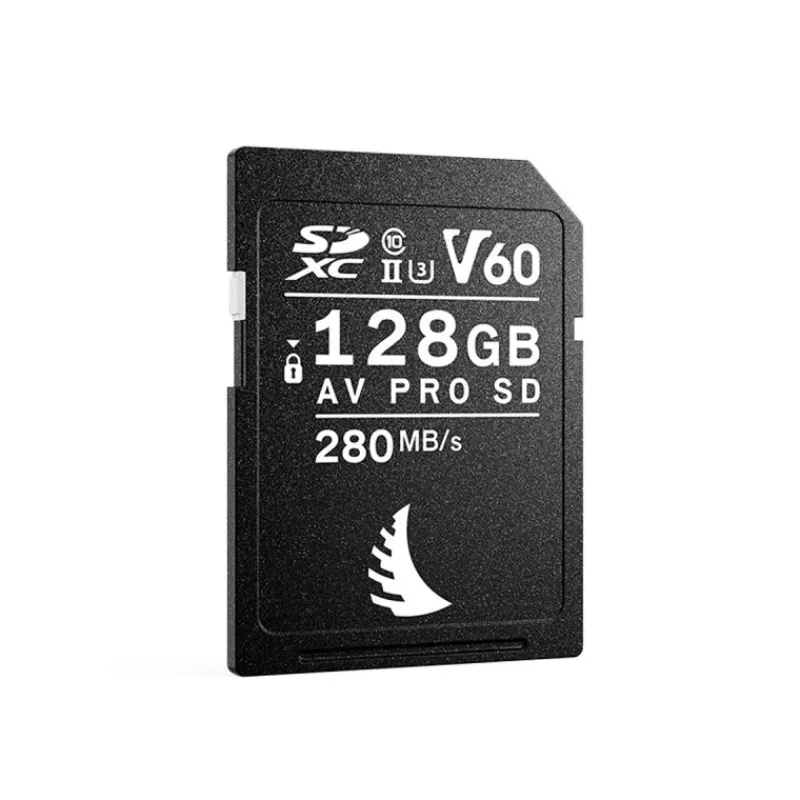 Angelbird Carte mémoire SD AV PRO 128Go V60 - Performances 4K+ fiables et rapides