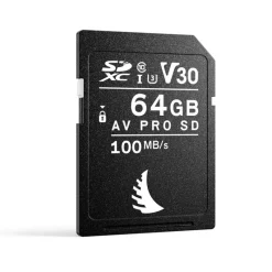 Angelbird Carte mémoire SD 64Gb AV PRO V30 - Capturez vos moments avec clarté