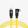 Cobra Tether USB-C / USB-C 90° - 10m - Jaune
