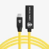 Cobra Tether USB-C/USB-C Femelle - 5m - Jaune