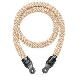 Cooph Braid Camera Strap beige 125cm