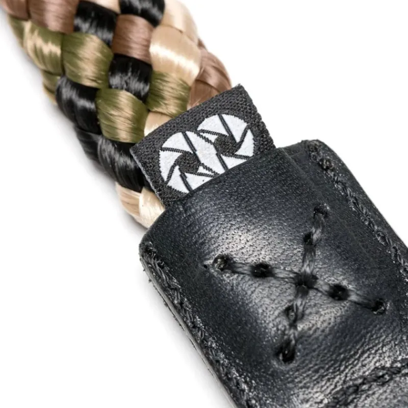 Cooph Braid Camera Strap camouflage 125cm