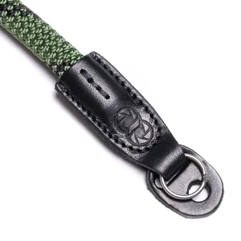 Cooph rope Camera Strap duotone green 130cm