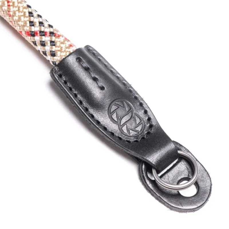 Cooph rope Camera Strap plaid beige 130cm