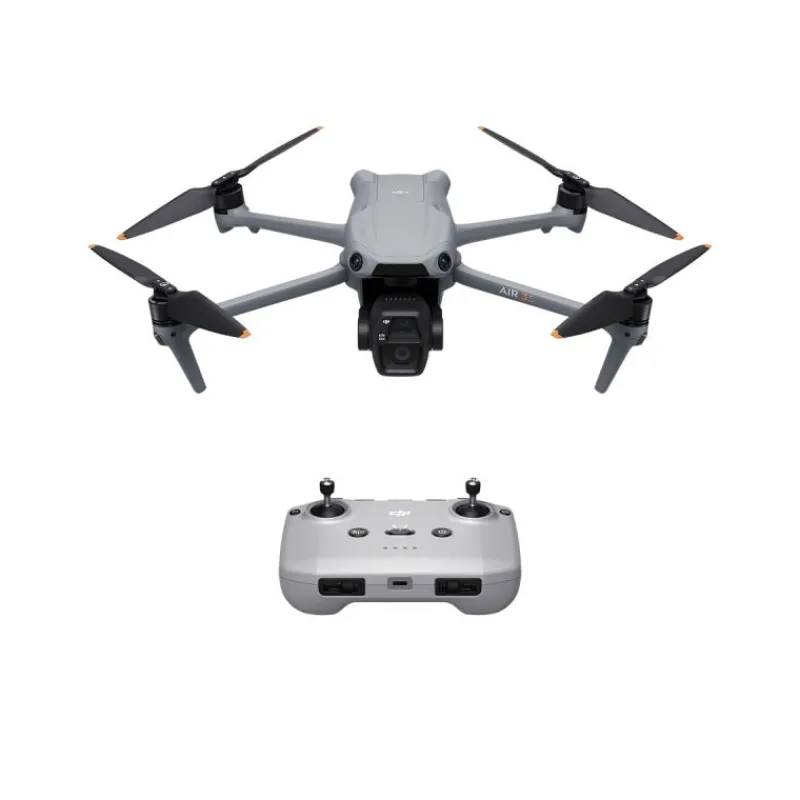 DJI Air 3S avec radio RC-N3 - Drone double caméra 4K HDR, détection omnidirectionnelle