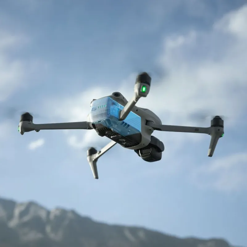 DJI Air 3S avec radio RC-N3 - Drone double caméra 4K HDR, détection omnidirectionnelle