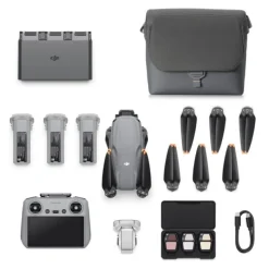 DJI Air 3S Fly More Combo avec radio RC2 - Drone double caméra 4K HDR, détection omnidirectionnelle