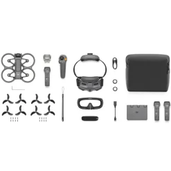 DJI Avata 2 Fly More Combo 3 batteries - Drone FPV Immersif avec Prises de Vue 4K Ultra-Grand-Angle