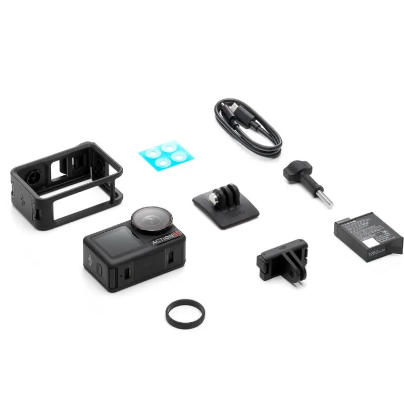 DJI Osmo Action 5 Standard Combo- Caméra 4K étanche avec stabilisation et double écran
