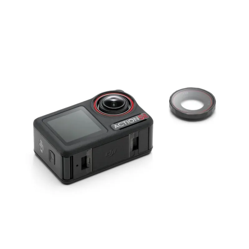 DJI Osmo Action 5 Standard Combo- Caméra 4K étanche avec stabilisation et double écran