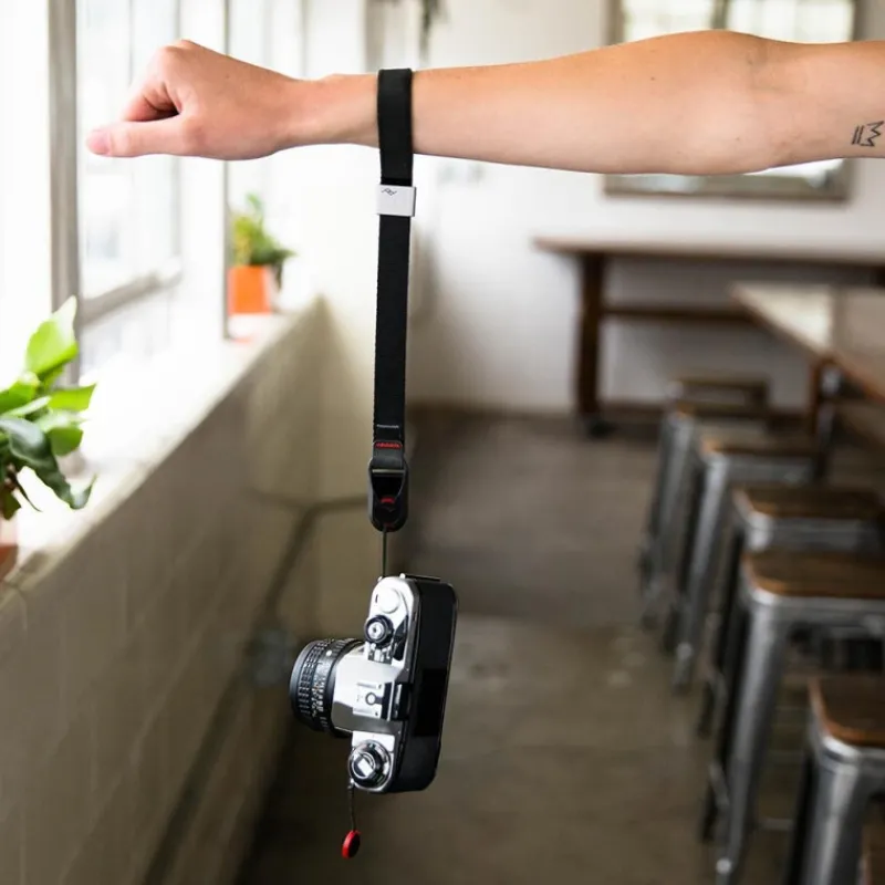 Peak Design Dragonne Cuff Noir - Sécurité Discrète pour Appareil Photo