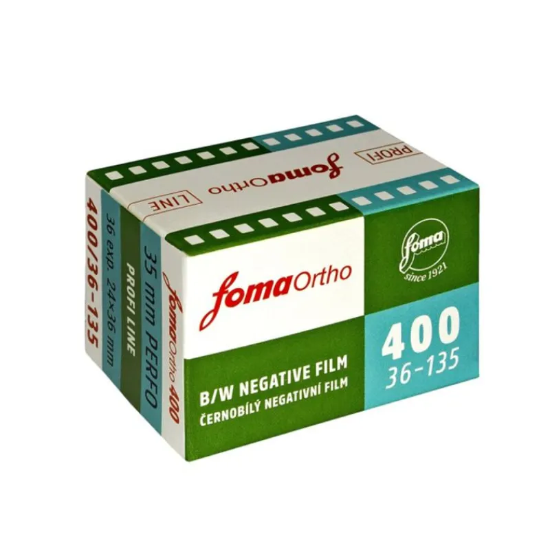 Foma Film négatif noir et blanc Ortho 400 - Haute résolution et sensibilité