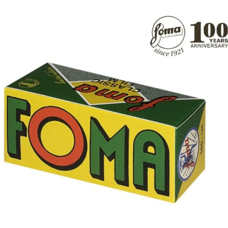 Foma pan 100 120 Medium Format Film Retro Edit