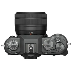 Fujifilm FUJI X-T50 CHARCOAL + XC 15-45mm : Appareil Photo Hybride 40,2 MP avec Vidéo 6,2K et Simulations de Film