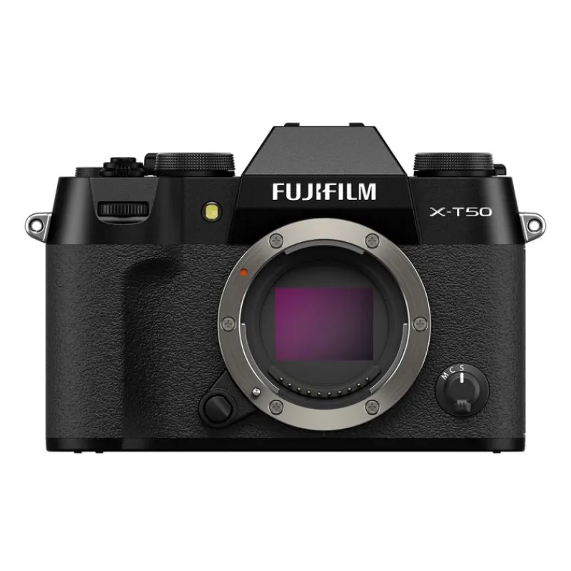 Fujifilm FUJI X-T50 NOIR : Appareil Photo Hybride 40,2 MP avec Vidéo 6,2K et Simulations de Film