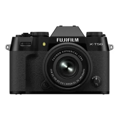 Fujifilm FUJI X-T50 NOIR + XC 15-45mm : Appareil Photo Hybride 40,2 MP avec Vidéo 6,2K et Simulations de Film