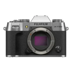 Fujifilm FUJI X-T50 Silver : Appareil Photo Hybride 40,2 MP avec Vidéo 6,2K et Simulations de Film