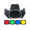 GODOX KIT COUPE FLUX NOIR + FILTRES + GRILLE NID - Panajou