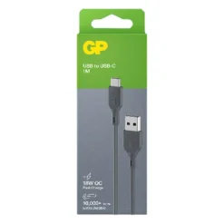 Gp batteries GP Essential câble USB CC1N, 1m - USB-A vers USB-C, chargement rapide