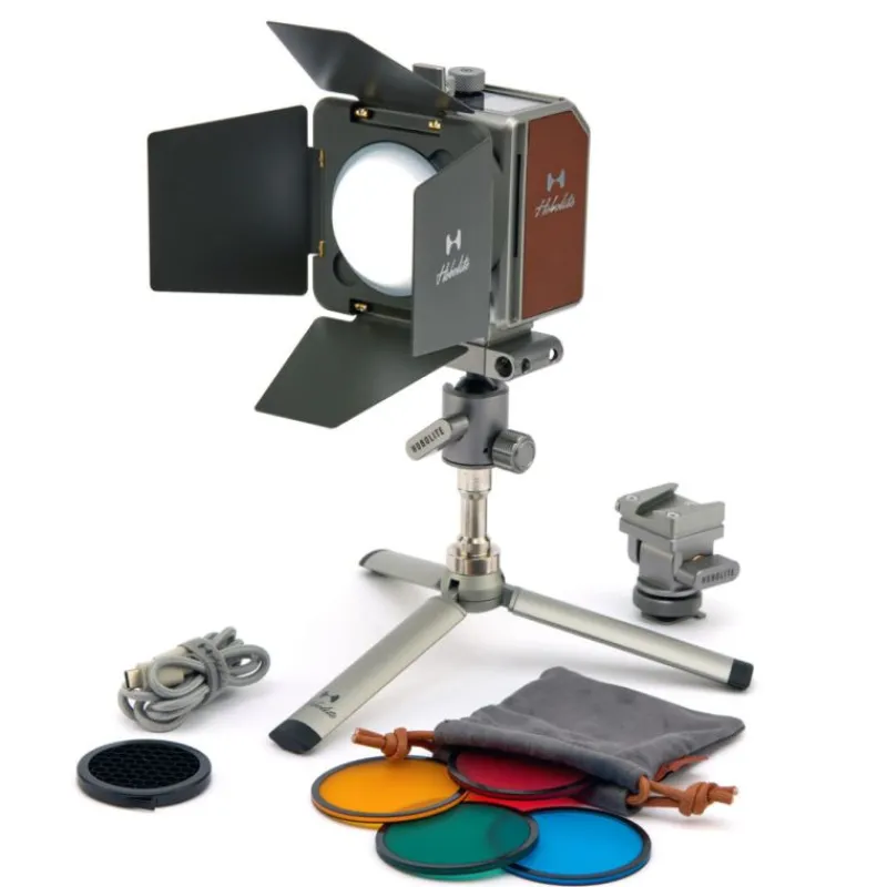 Hobolite Mini créator Kit : Éclairage portable professionnel pour créateurs en déplacement