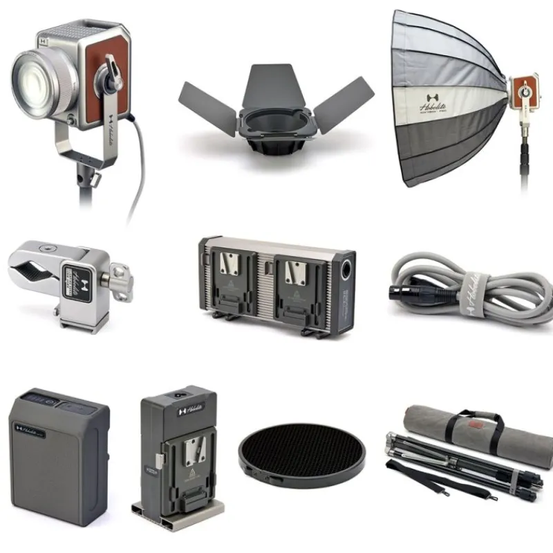 Hobolite Pro Creator AC/DC Kit : Éclairage Pro Secteur et Batterie - Panajou