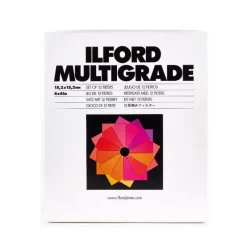 Ilford 1 JEU DE 12 FILTRES MULTIGRADE 8,9X8,9