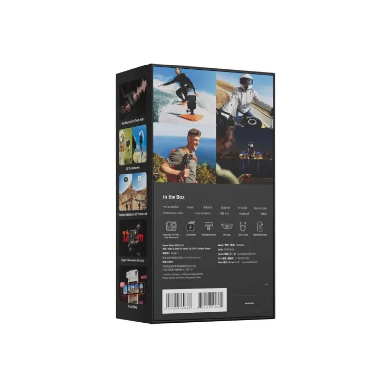 INSTA360 ACE PRO 2 – Caméra 8K avec Double Puce AI et Étanchéité 12m
