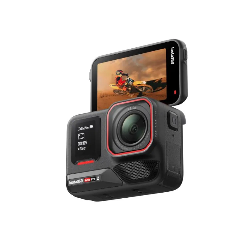 INSTA360 ACE PRO 2 – Caméra 8K avec Double Puce AI et Étanchéité 12m