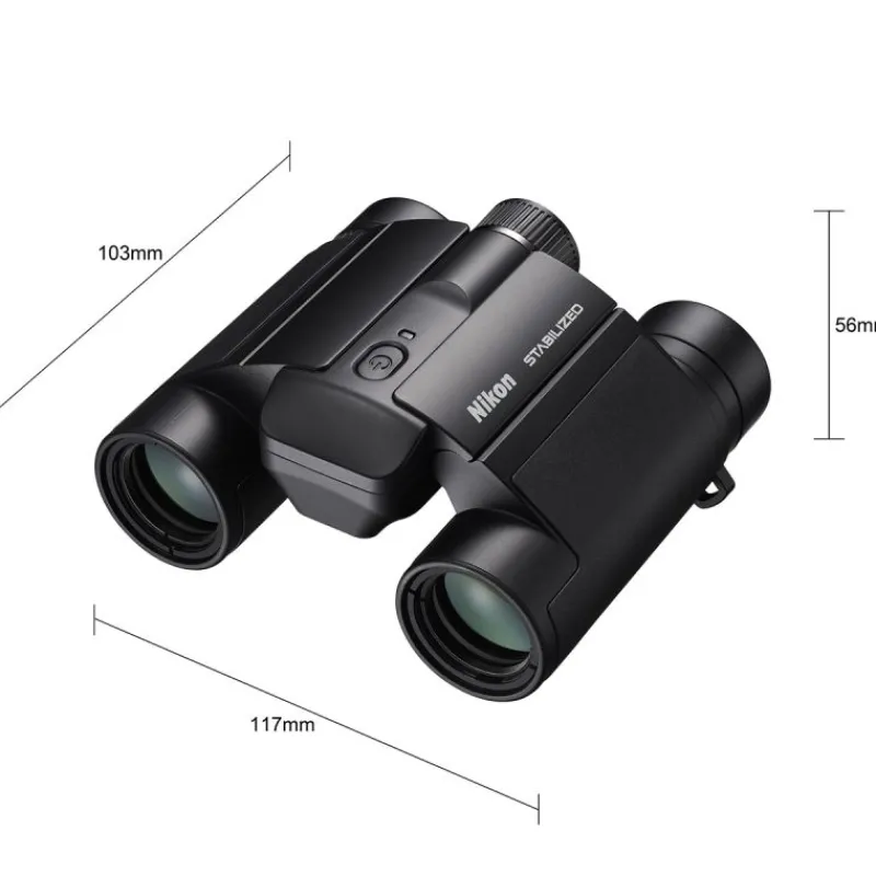 Nikon Jumelles Stabilized S – Grossissement 12x, stabilité d’image