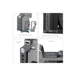 Smallrig Kit Cage 4510 pour Leica SL3 - Protection Robuste et Montage Polyvalent