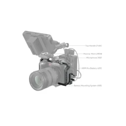 Smallrig Kit Cage 4510 pour Leica SL3 - Protection Robuste et Montage Polyvalent