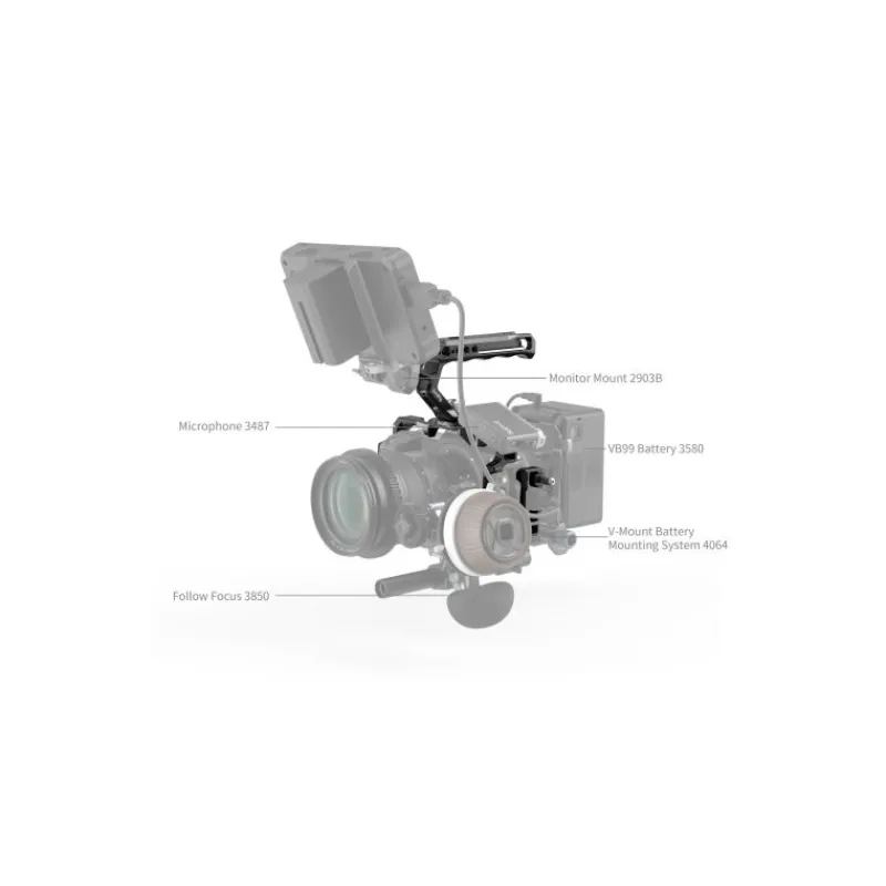 Smallrig Kit Cage 4520 pour Nikon Z 6III - Ergonomie et Stabilité