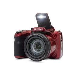 Kodak AZ425RD Rouge - Bridge 16 MP, Zoom 42x, Vidéo HD, Design élégant