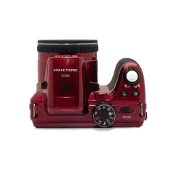 Kodak AZ425RD Rouge - Bridge 16 MP, Zoom 42x, Vidéo HD, Design élégant