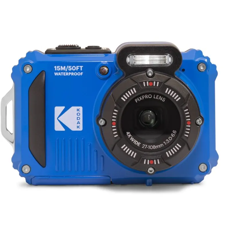 Kodak PixPro WPZ2 bleu - Appareil Photo Étanche et Antichoc 16MP avec Wi-Fi