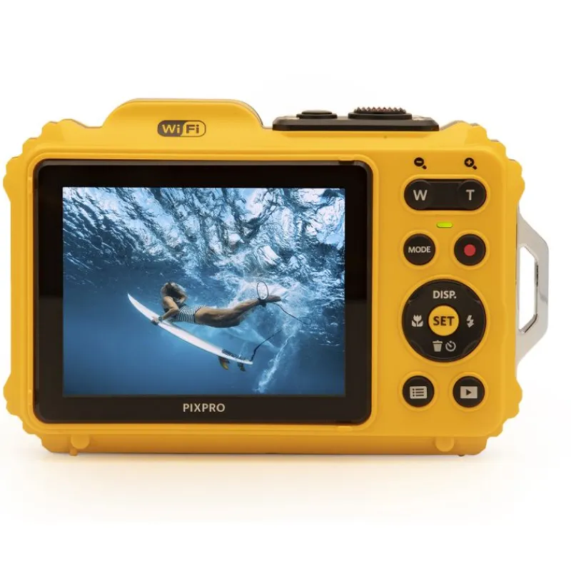 Kodak PixPro WPZ2 jaune - Appareil Photo Étanche et Antichoc 16MP avec Wi-Fi