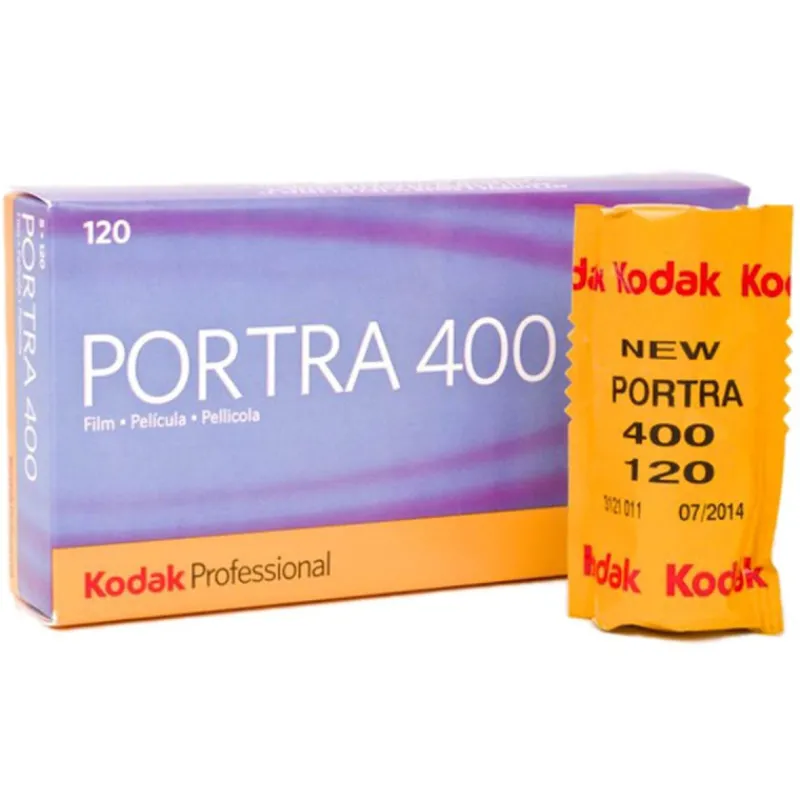 Kodak PORTRA 400 120 - PACK DE 5 - Panajou