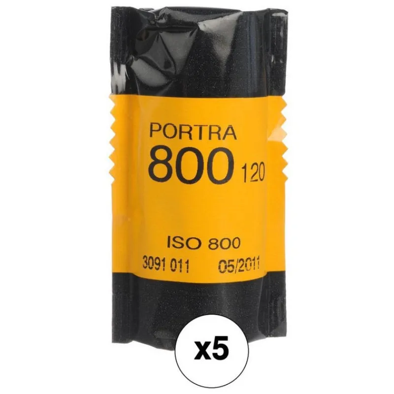 Kodak PORTRA 800 (120; PACK DE 5) - Panajou