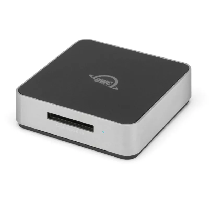 OWC Lecteur/graveur de cartes Atlas USB4 CFexpress Type B 4.0 - Ultra-rapide pour professionnels de la création