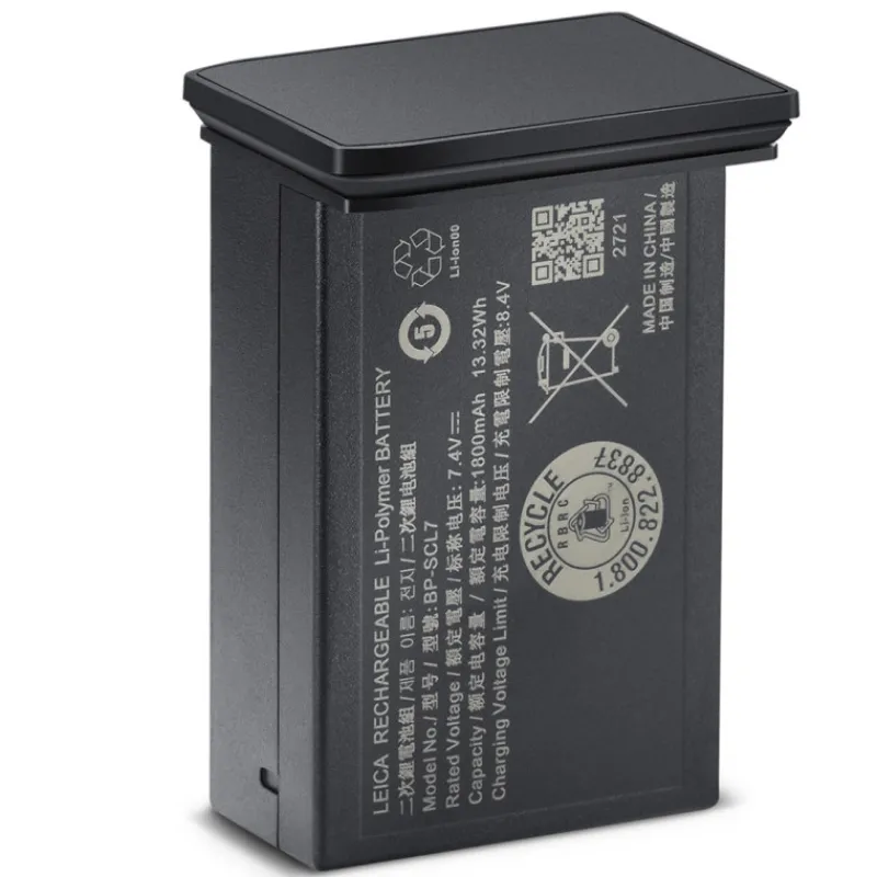Leica BATTERIE BP-SCL7 NOIR M11 24026