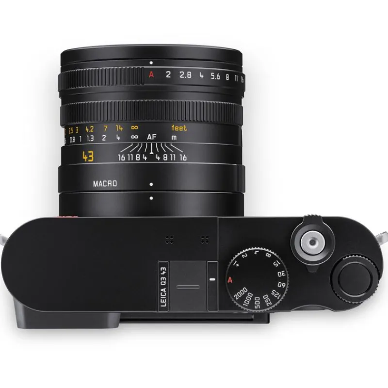 Leica Q3 43 - Appareil photo compact plein format 60 MP, objectif 43 mm